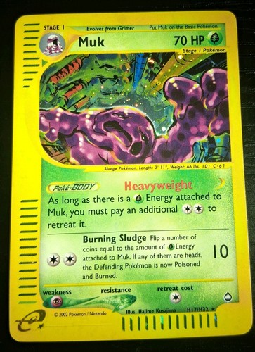 Pokémon aquapolis tcg muk - pokémon,