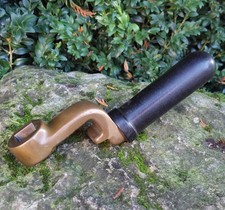 Poignée de frein en laiton / Métro SPRAGUE-THOMSON / RATP