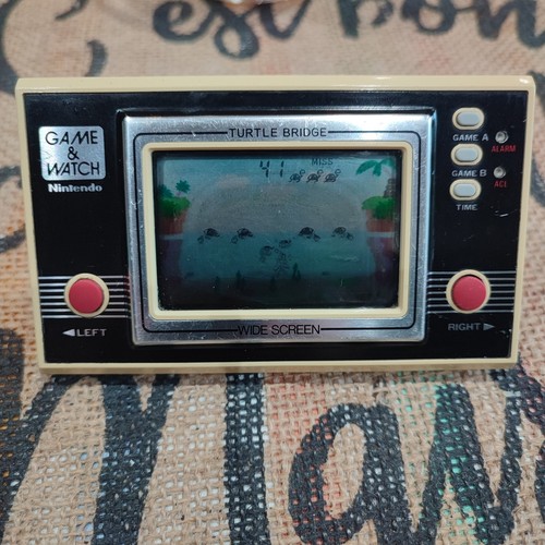 Game watch nintendo - &, turtle