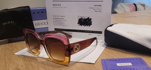 Gucci gg0083s 005 lunettes - 005,