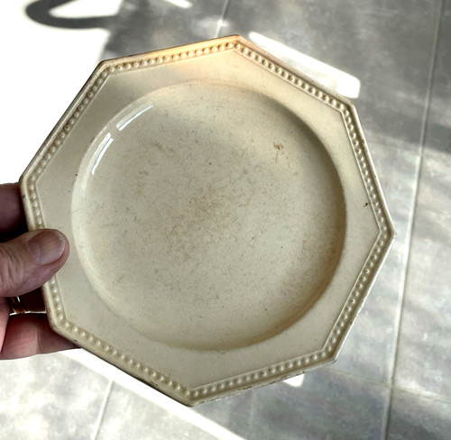 Assiette dessert creil - assiette,