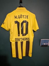 Football Shirt Borussia Dortmund Mario Götze 2012/2013 M + 1 FREE Mystery Shirt