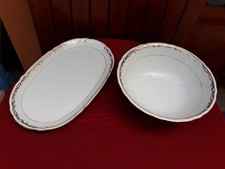 Lot 2 Plats Ovale Saladier