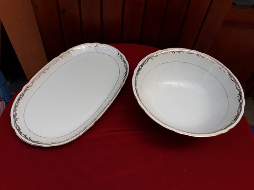 Lot plats ovale - lot, saladier