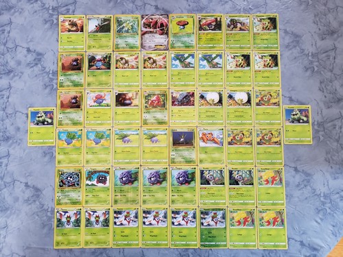 Pokemon grass themed card - pokemon,