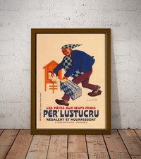 Affiche-Poster cuisine  Per Lustucru