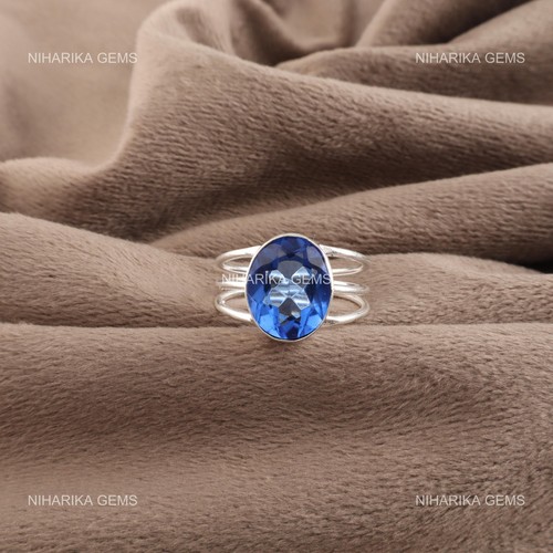 Bague argent 925 solitaire - bague,
