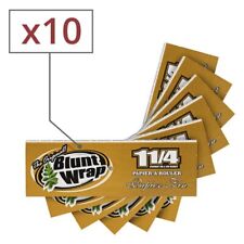feuilles à rouler courtes 1.25 blunt wrap gold x 10