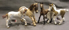 lot PAPO CHEVAL mustang arabe percheron poulain animaux ferme equestre FIGURINE