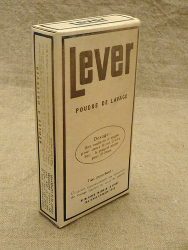 Ancien paquet lessive lever - ancien,