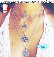 Collier Femme Multi Rangs