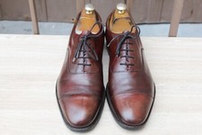 CHAUSSURE CHURCH'S "BALMORAL" DERBIES CUIR 100 F 44 TRES BON ETAT MEN'S SHOES