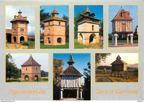 Carte postale pigeonniers - -,