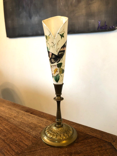 Ancien soliflore cornet - , en