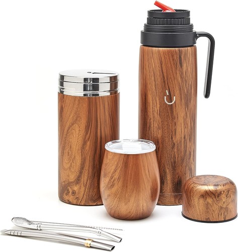 Yerba mate tasse set - yerba, thermos