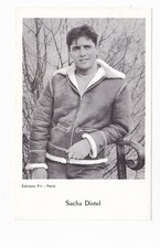 SACHA DISTEL carte postale