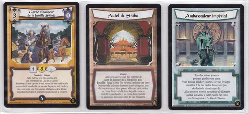 L5r lot cartes rares - lot,