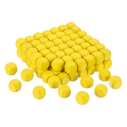 200 pcs dés bois - dés,