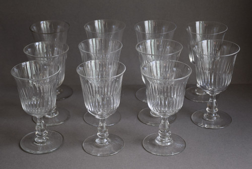 Verres vin pied en - vin, à