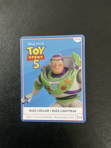 Carte disney buzz - disney, l’eclair