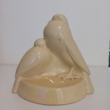 Craquelé art deco - craquelÉ, oiseaux