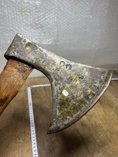 hache charpentier, Estampe fer à cheval à outil ancien Old Tool Axe Ref N. 20 C