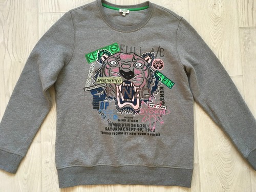 Kenzo embroidery shirt long - kenzo,