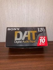 Sony DAT Tape Set 10DT-120RA 10-Pack 120 minutes chaque cassette audio numérique