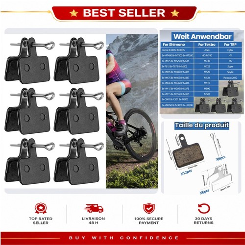 Plaquettes frein vélo - , disque