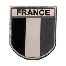 ECUSSON FRANCE BRODÉ GRIS