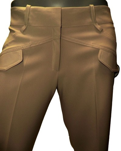 Pantacourt marron taille - pantacourt,