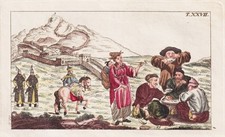 Costume Chinois En Chine Gravure Sur Cuivre Wilhelm 1800 323630