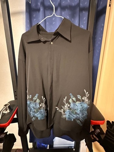 Chemise brodée rose ado hare - brodée,