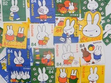 TIMBRE JAPON topique [Miffy] lot de 101000 pièces collection philatélique OFF...