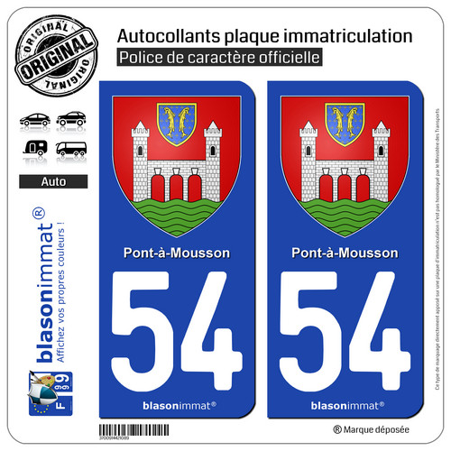 Stickers plaque - 2, de