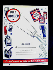 Ancien protège cahier - ,