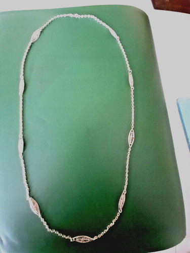 Chaine argent 71 cm - ,