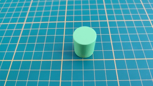 Petit bloc vert pièce