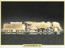Fiche Train Modèle Réduit - Locomotive 141 R FULGUREX en "O" - Suisse 1972