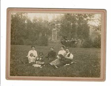 photographie Famille en Pique-nique bébé landau Fougeray ? savigny ? bessé ?