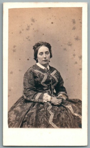 Cdv femme belle robe mode - femme,