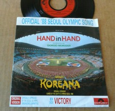 DISQUE 45T KOREANA  " HAND IN