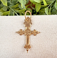 Croix Jeannette en or 18K