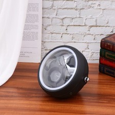 Phare de phare de lampe à tête de lampe à lampe à lampe modifiée (noir)