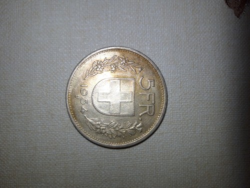 Pièce argent francs suisses - pièce,