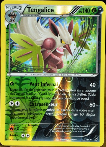 Carte pokémon 114 - carte, 11/114