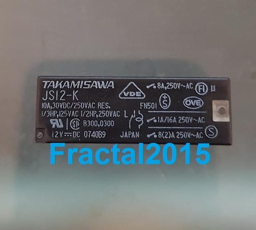 Pcs js12 12vdc - 1,