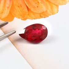 AAA 15x10 Mm Rubis Mozambique Naturel Parfait Rouge Pierre Précieuse Loose Cut