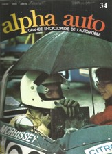 ALPHA AUTO N°34 -BLEUE (FORMULE) - BLINDES - B.M.H - B.M.W