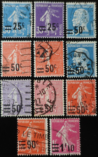 France timbre type semeuse - france,